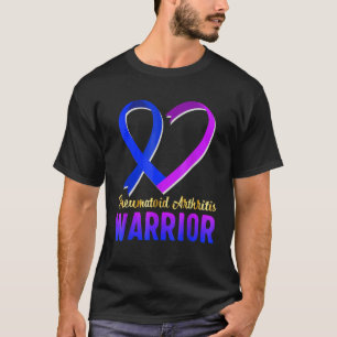Camiseta Rheumatoide Fita de Sensibilização do Guerreiro