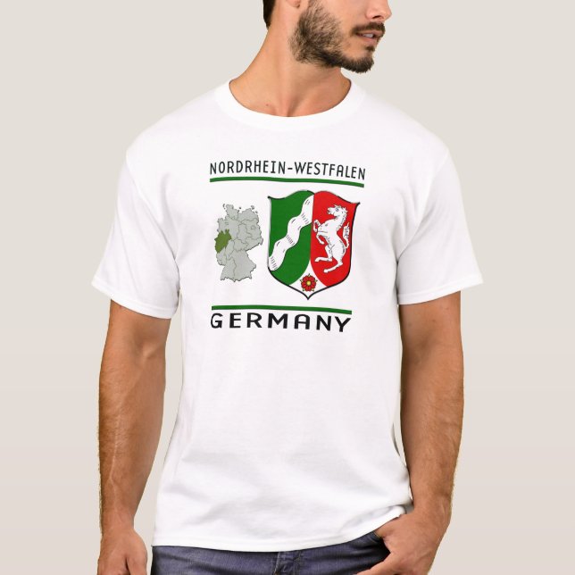 Camiseta Rhine norte Westfalia (Frente)
