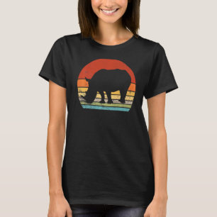 Camiseta Rhino Vintage Legal Rhino Savana Zoo Animal 80s 90