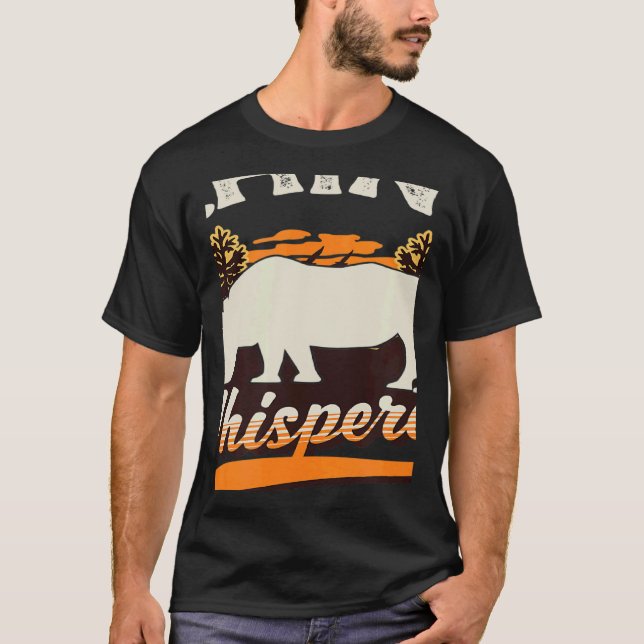 Camiseta Rhino Whisperer (Frente)