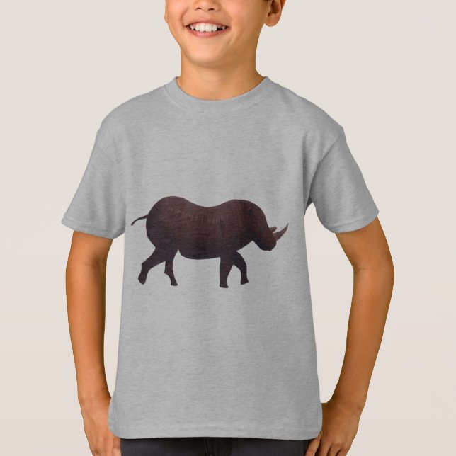 Camiseta Rhinoceros, Rhino Animal Tee Shirts (Frente)