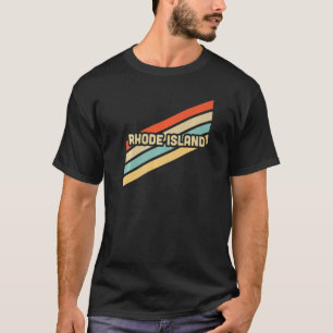 Camiseta Rhode Island Retro Vintage Premium