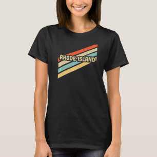 Camiseta Rhode Island Retro Vintage Premium