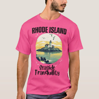 Camiseta Rhode Island Seaside Tranquilidade 1