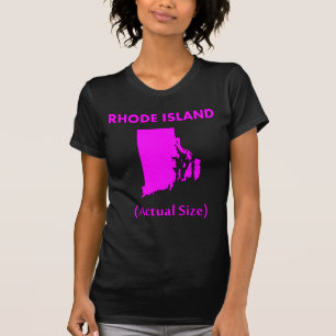 Camiseta Rhode Island - Tamanho Real
