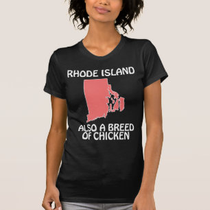 Camiseta Rhode Island - Também uma Raça de Galinha