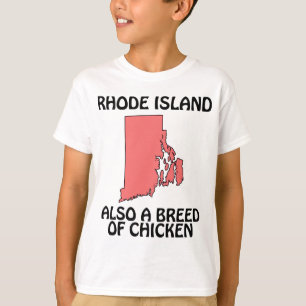 Camiseta Rhode Island - Também uma Raça de Galinha