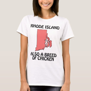 Camiseta Rhode Island - Também uma Raça de Galinha