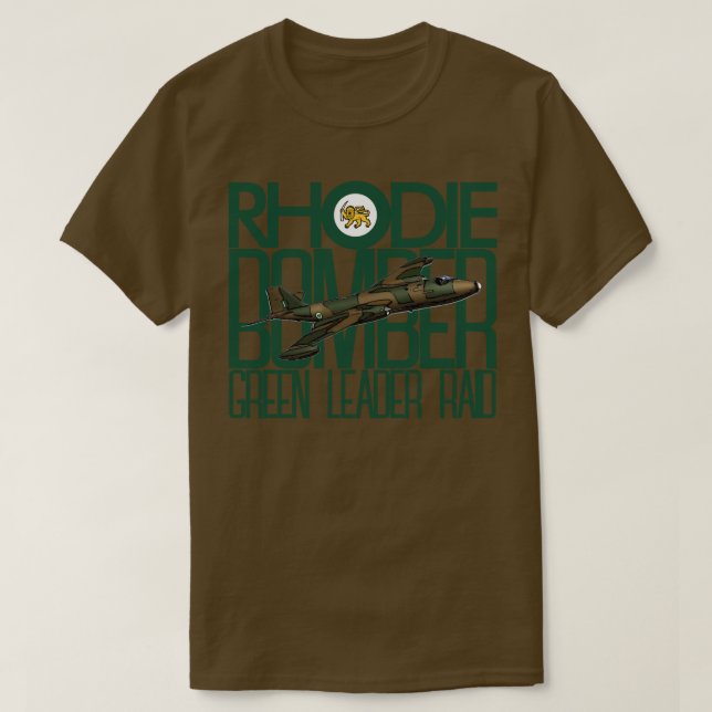 CAMISETA RHODESIAN CANBERRA BOMBER (Frente do Design)