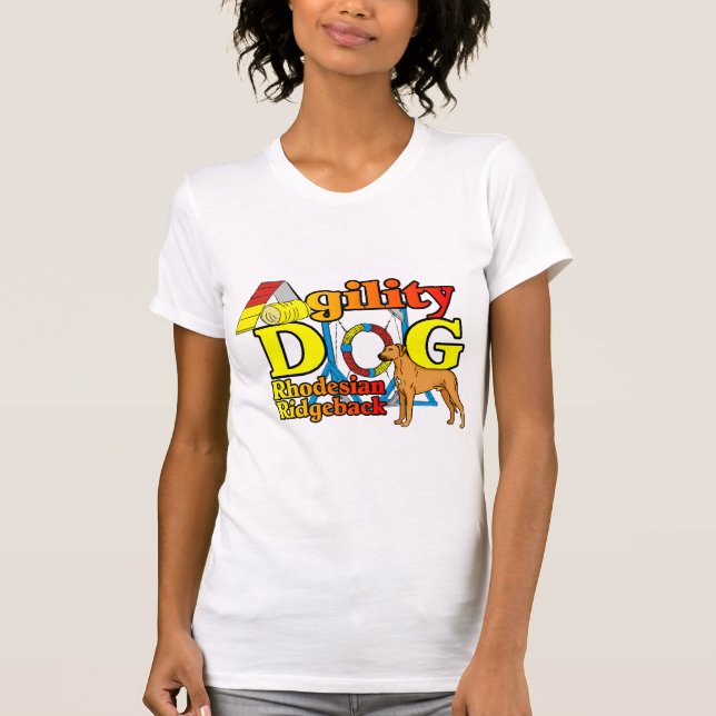 Camiseta Rhodesian_Ridgeback_Agilidade (Frente)