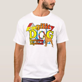 Camiseta Rhodesian_Ridgeback_Agilidade