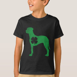 Camiseta Rhodesian Ridgeback -trevo Dia de São Patrício Sai