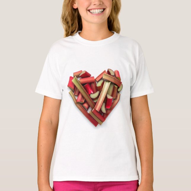 Camiseta Rhubarb Heart (Frente)