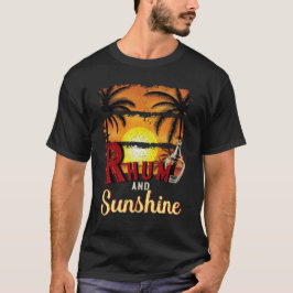 Camiseta Rhum e Sunshine, Rum e Summer Lover