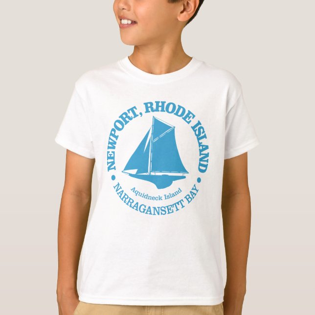 Camiseta RI de Newport (sloop) (Frente)