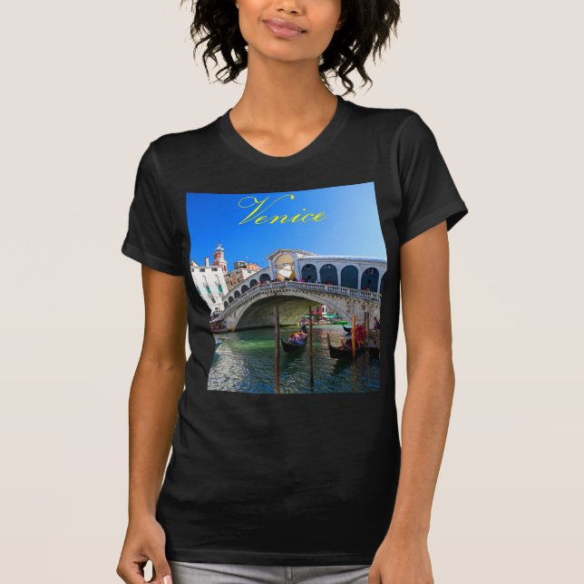 Camiseta Rialto Bridge Veneza - Foto Pro (Frente)