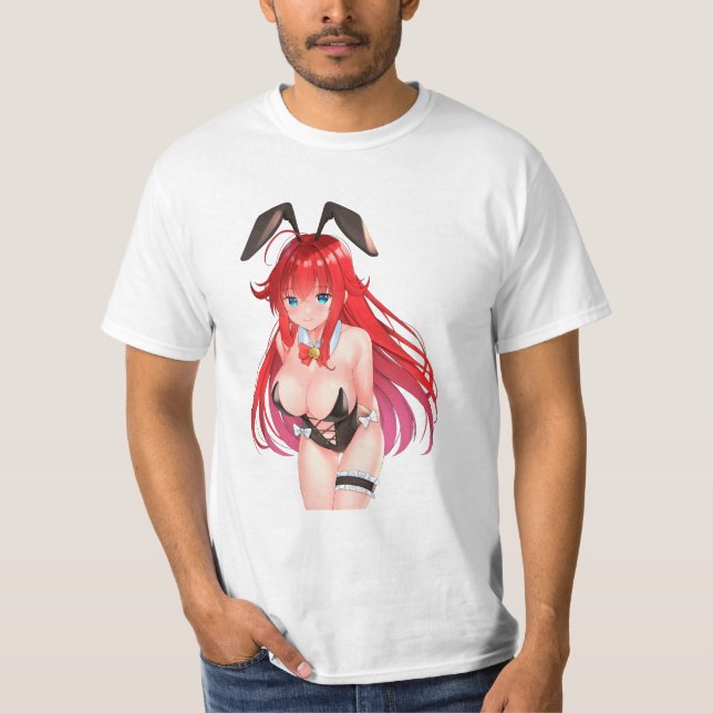 Camiseta Rias Gremory Bunny Sexy (Frente)