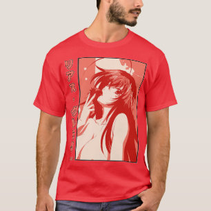 Camiseta Rias Gremory delicioso Segundo grau de morango DXD