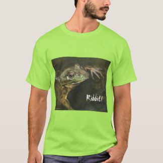 Camiseta Ribbit!  Sapo grande!