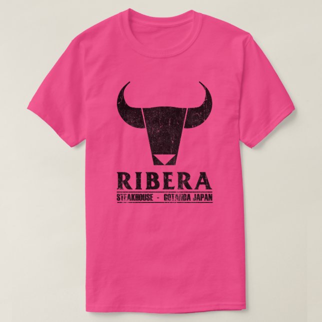 Camiseta Ribera Steakhouse (Frente do Design)