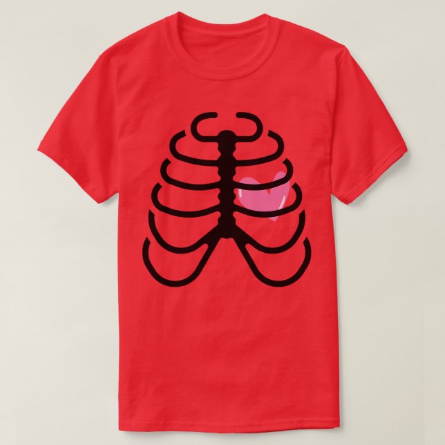 Camiseta Ribs e Coração 4 (Frente do Design)