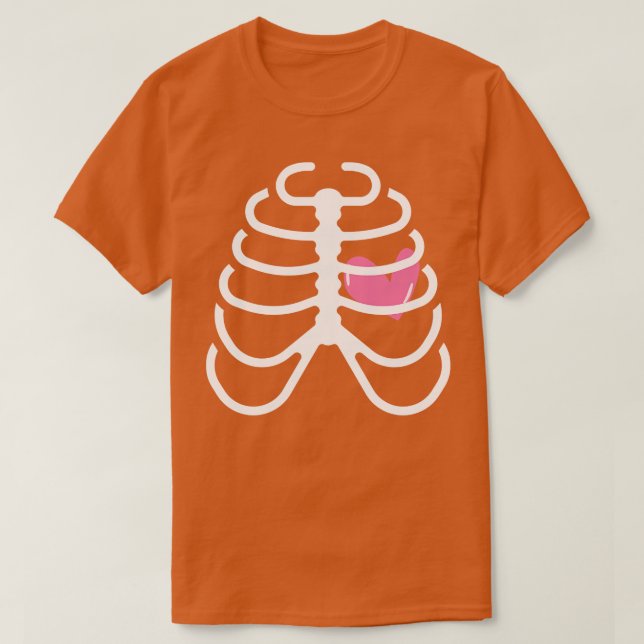 Camiseta Ribs e Coração 5 (Frente do Design)