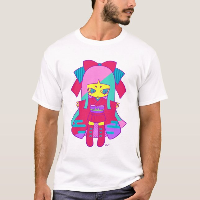 Camiseta Rica girls D - D子 Tシャツ (Frente)