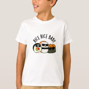Camiseta Rice Rice Baby Cute Sushi Roll Pun