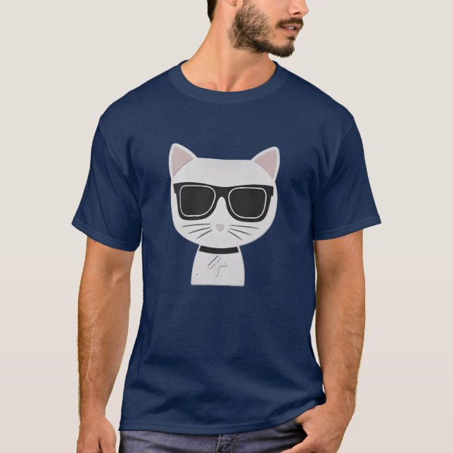 Camiseta Rich Cat Retro (Frente)