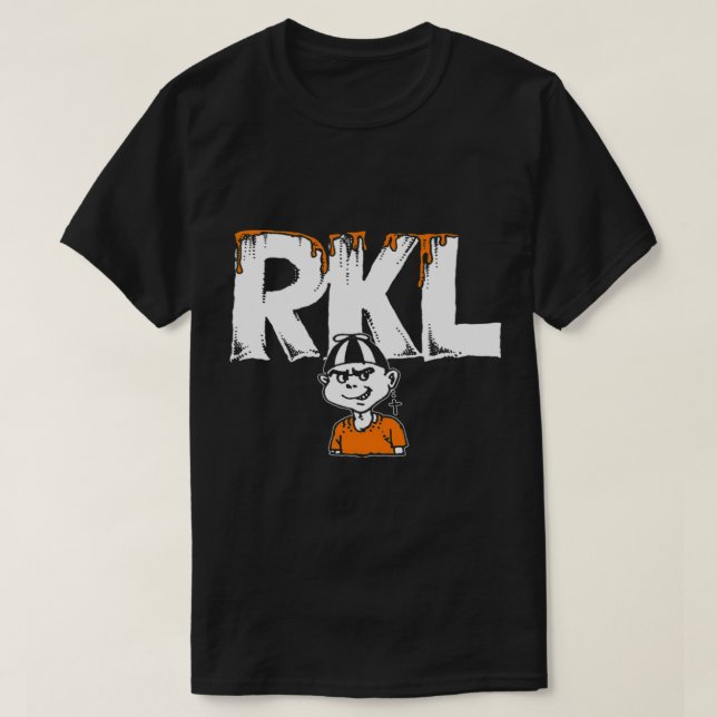Camiseta Rich Kids Clássico T-Shirt RKL (Frente do Design)