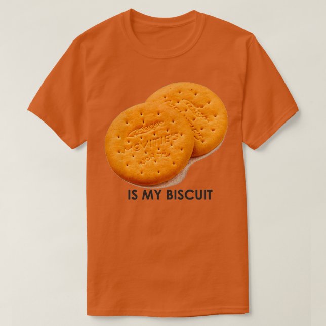 Camiseta Rich Tea is my Biscuit (Frente do Design)