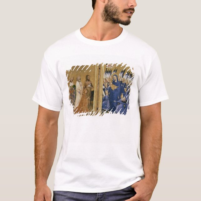 Camiseta Richard II apresentado ao Virgin e à criança (Frente)