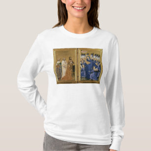 Camiseta Richard II apresentado ao Virgin e à criança