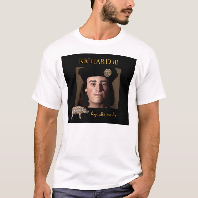 Camiseta Richard III nas sombras (Frente)