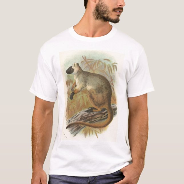 Camiseta Richard Lydekker - Queensland Tree-Kangaroo (Frente)
