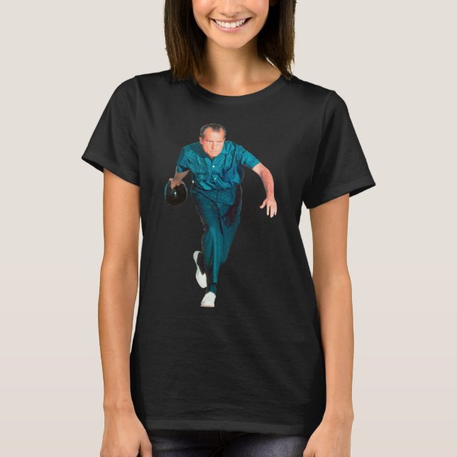 Camiseta Richard Nixon Boliche  (Frente)