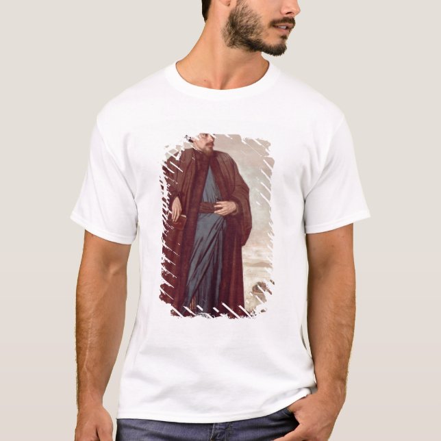 Camiseta Richard Pococke no traje oriental, 1738 (Frente)