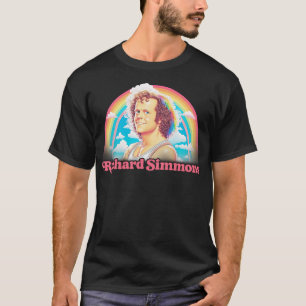 Camiseta Richard Simmons Retro Aestésico Arte Fã Arco Arco-