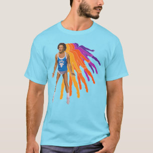 Camiseta Richard Simmons Retro Suando Arco-Íris