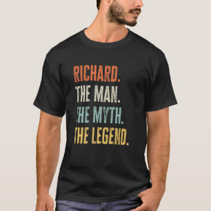 Camiseta Richard The Best Man Myend Legend Melhor Nome Rich