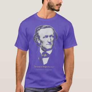 Camiseta Richard Wagner Classic Music Composer Cotação