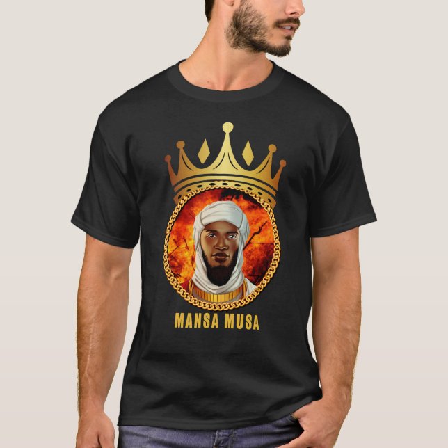 Camiseta Richest black man in the world (Frente)