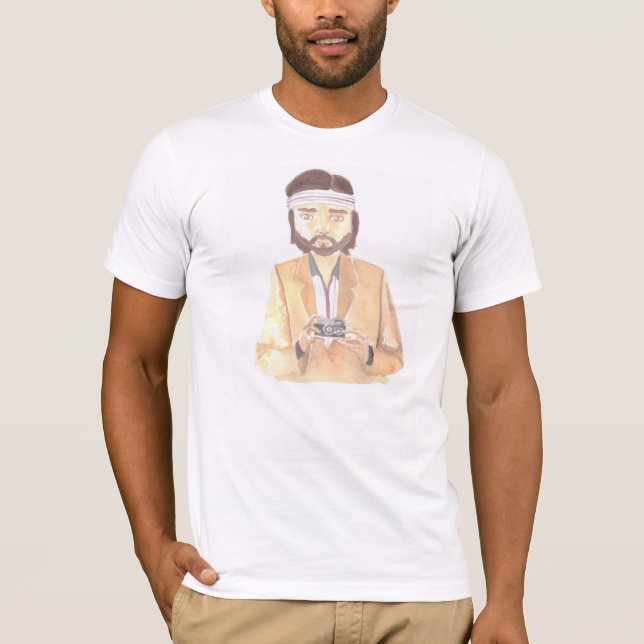 Camiseta Richie Tenenbaum do Tenenbaums real (Frente)