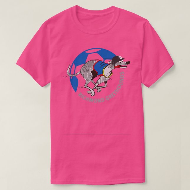 Camiseta Richmond Greyhounds Classic TShirt (Frente do Design)