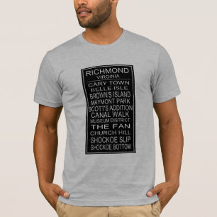 Camiseta Richmond Virginia Bus Roll