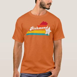 Camiseta Richmond Virginia Vintage afressou Souvenir 2