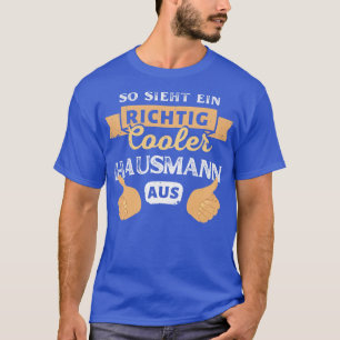 Camiseta Richtig Cooler Hausmann Vater Lustiges
