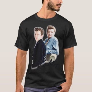 Camiseta Rick Astley 80s Estética