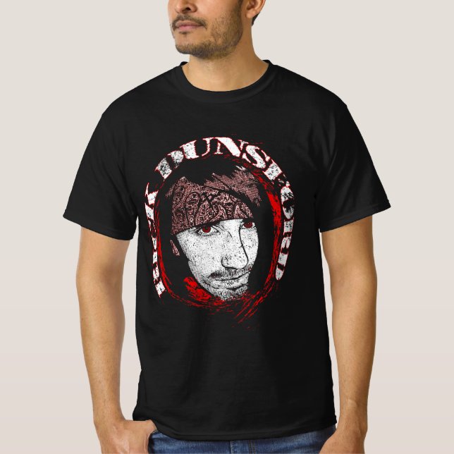 Camiseta Rick clássico Dunsford Face T-Shirt (Frente)