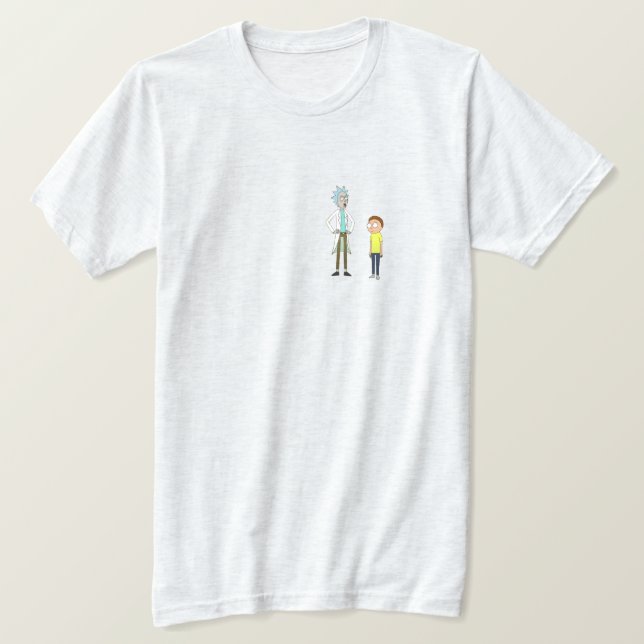 Camiseta Rick e moralidade (Frente do Design)